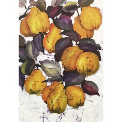 No.216 Quince Greeting Card